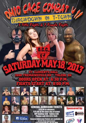 Ohio Cage Combat 12