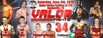 Valor Fights 34