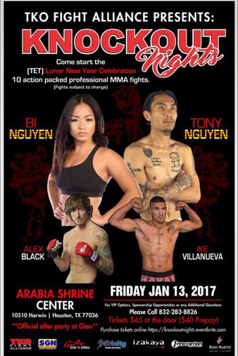 TKO Fight Alliance 1