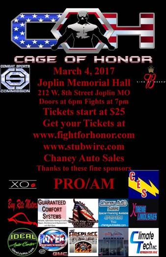 Cage of Honor 69