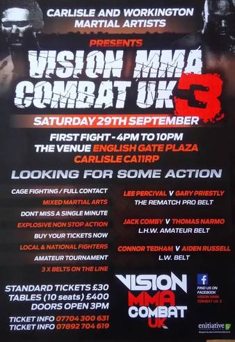 Vision MMA Combat UK 3