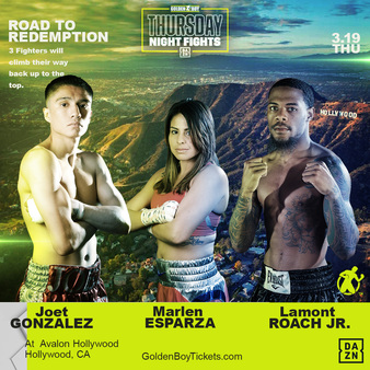 Andrew Strode vs. Rudy Garcia, Gonzalez vs. Avalos (Cancelled) | Boxing ...
