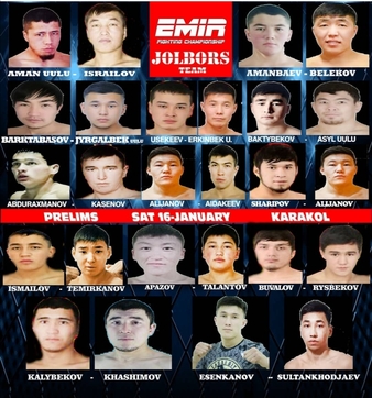 Emir Fighting Championship & Jolbors Team
