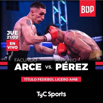 Arce vs. Perez | Boxing Event | Tapology