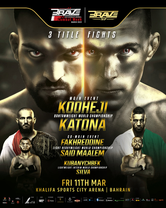 Nursulton Ruziboev vs. Luis Felipe Dias, BRAVE CF 57 | MMA Bout | Tapology
