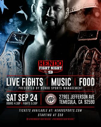 Hendo's Fight Night 9 | MMA Event | Tapology