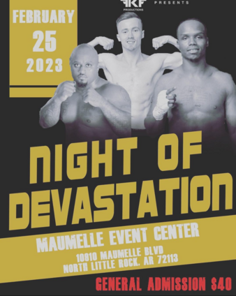 Shane Bridges vs. Marc Clouse, Night of Devastation | Boxing Bout ...